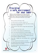 Cover: Providing a safe environment for your baby