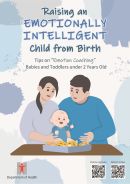 Cover: Raising an Emotionally Intelligent Child from Birth Tips on Emotion Coaching Babies under 2 Years Old
