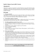 Cover: Bacille Calmette-Guerin (BCG) Vaccine