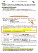 Points to note after Cervical Screening (For Client who join Cervical Screening Information System)