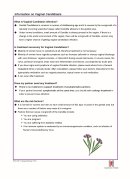 Cover: Information on Vaginal Candidiasis