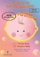 Bố Mẹ Vui Vẻ, Con Trẻ Hạnh Phúc! (1) Trẻ Sơ Sinh 【Sơ sinh đến 1 tuần tuổi】Mã QR (Happy Parenting! (1) Newborn Baby [Birth to one week] QR Code Index (Vietnamese version))