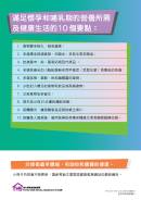封面: 滿足懷孕和哺乳期的營養所需及健康生活的10個要點